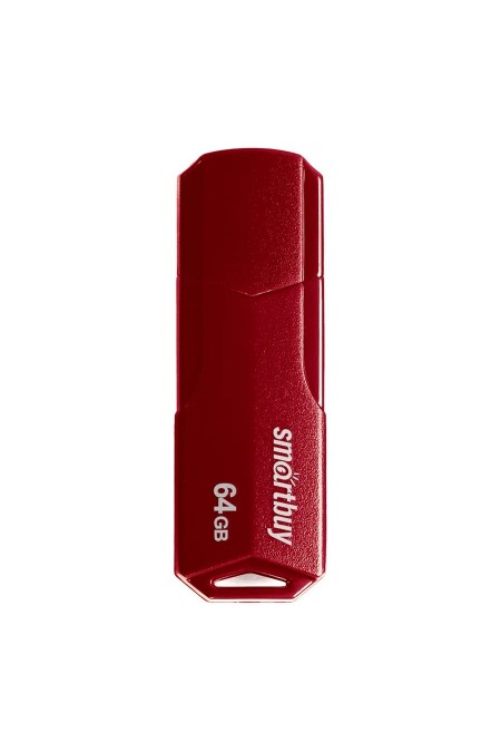 Флешка SMARTBUY CLUE USB 2.0 64GB (SB64GBCLU-BG) (буругунди) 2