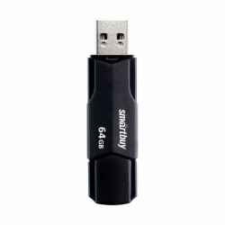 Флешка SMARTBUY CLUE USB 2.0 64GB (SB64GBCLU-K) (черный)