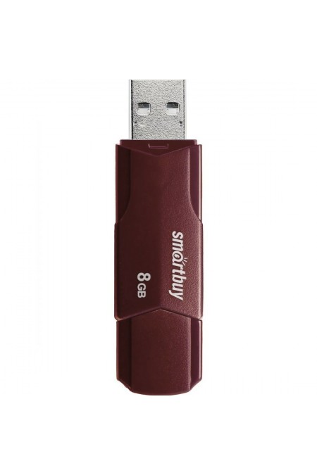 Флешка SMARTBUY CLUE USB 2.0 8GB (SB8GBCLU-BG) (буругунди) 