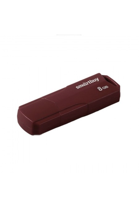 Флешка SMARTBUY CLUE USB 2.0 8GB (SB8GBCLU-BG) (буругунди) 1