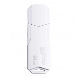 Флешка SMARTBUY CLUE USB 3.0/3.1 64GB (SB64GBCLU-W3) (белый)