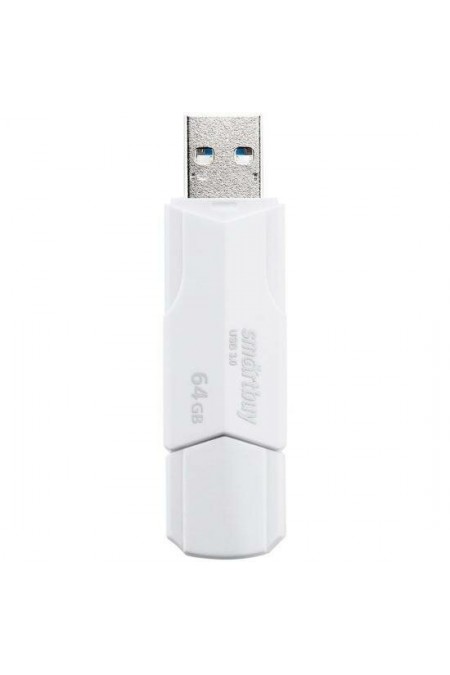 Флешка SMARTBUY CLUE USB 3.0/3.1 64GB (SB64GBCLU-W3) (белый) 1