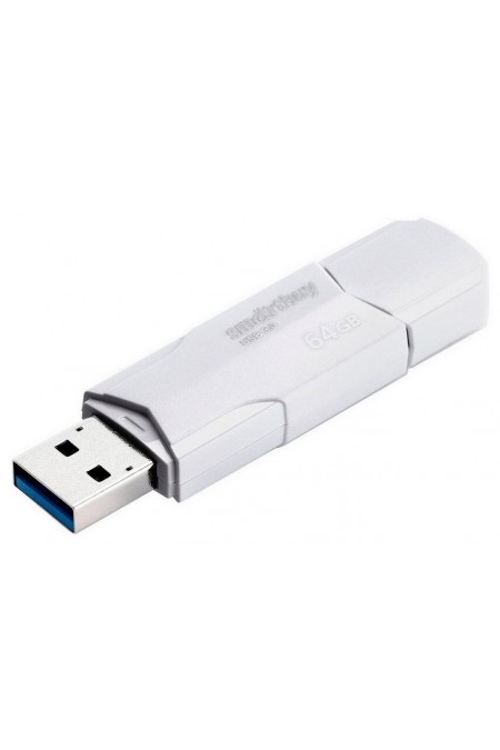 Флешка SMARTBUY CLUE USB 3.0/3.1 64GB (SB64GBCLU-W3) (белый) 2