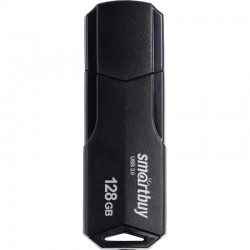 Флешка SMARTBUY CLUE USB 3.1 128GB (SB128 GbCLU-K3) (черный)