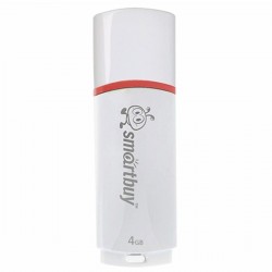 Флешка SmartBuy Crown USB 2.0 4GB (SB4GBCRW-W) (белый)