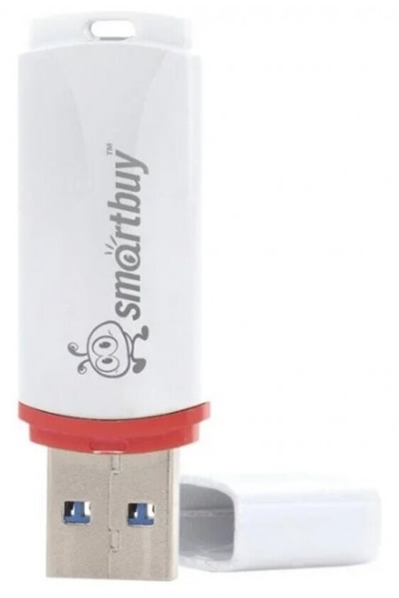 Флешка SmartBuy Crown USB 2.0 4GB (SB4GBCRW-W) (белый) 5