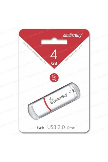 Флешка SmartBuy Crown USB 2.0 4GB (SB4GBCRW-W) (белый) 6