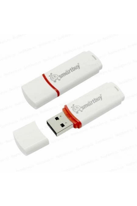 Флешка SmartBuy Crown USB 2.0 4GB (SB4GBCRW-W) (белый) 7