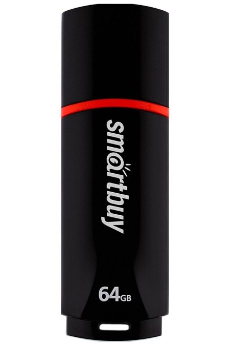 Флешка Smartbuy Crown USB 2.0 64GB (SB64GBCRW-K) (черный) 1