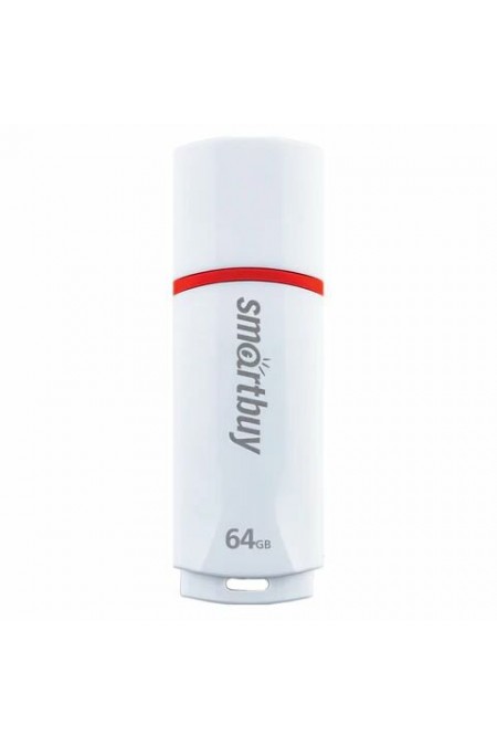 Флешка Smartbuy Crown USB 2.0 64GB (SB64GBCRW-W) (белый) 2