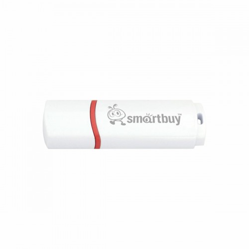 Флешка Smartbuy Crown USB 2.0 8GB (SB8GBCRW-W) (белый) 