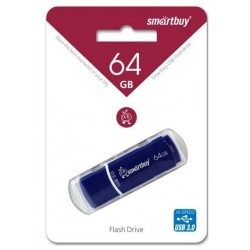 Флешка Smartbuy Crown USB 3.0 64GB (SB64GBCRW-BL) (синий)