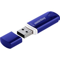 Флешка Smartbuy Crown USB 3.0 64GB (SB64GBCRW-BL) (синий)