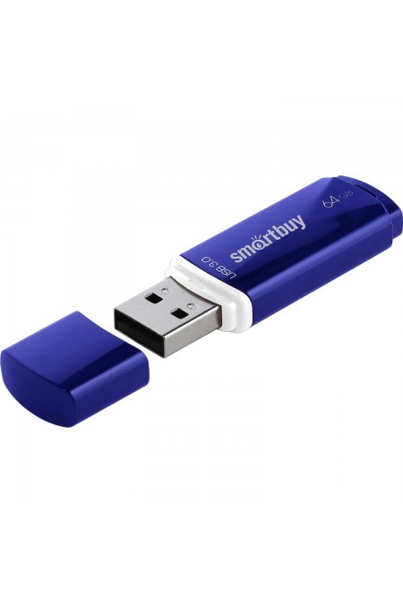 Флешка Smartbuy Crown USB 3.0 64GB (SB64GBCRW-BL) (синий) 2