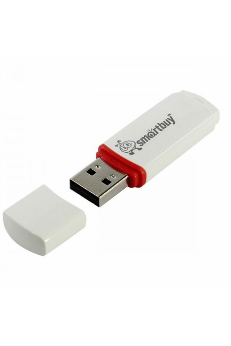 Флешка SmartBuy Crown USB2.0 16GB (SB16GBCRW-W) (белый) 1