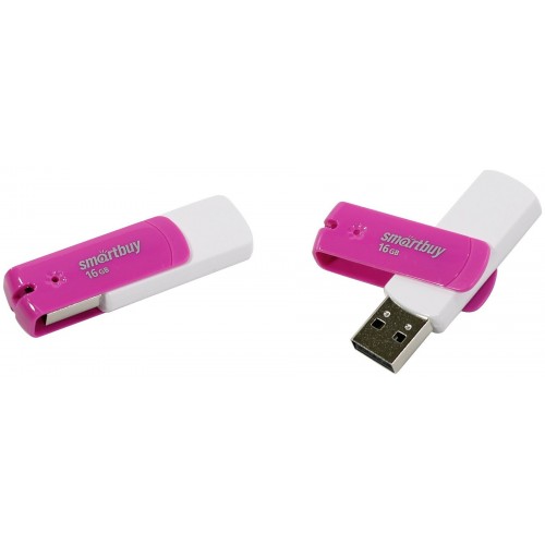 Флешка SmartBuy Diamond USB 2.0 16GB (SB16GBDP) (розовый) 2