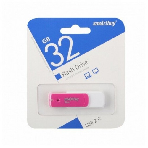 Флешка SmartBuy Diamond USB 2.0 32GB (SB32GBDP) (розовый) 8