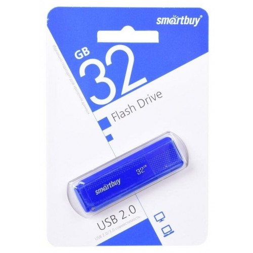 Флешка Smartbuy Dock USB 2.0 32GB (SB32GBDK-B) (синий) 3