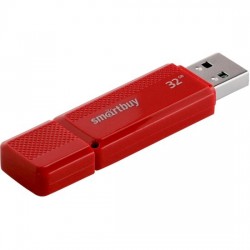 Флешка Smartbuy Dock USB 2.0 32GB (SB32GBDK-R) (красный)