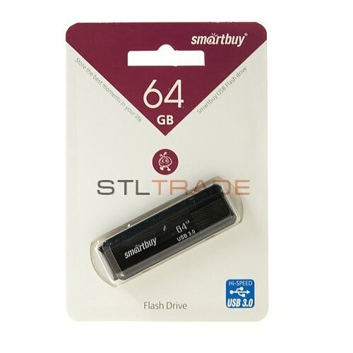 Флешка Smartbuy Dock USB 2.0 64GB (SB64GBDK-K3) (черный) 2