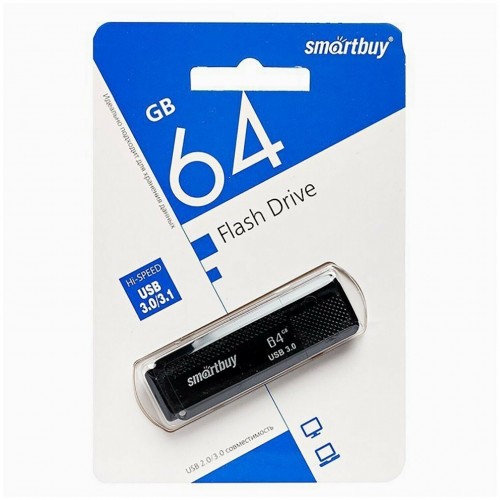 Флешка Smartbuy Dock USB 2.0 64GB (SB64GBDK-K3) (черный) 7