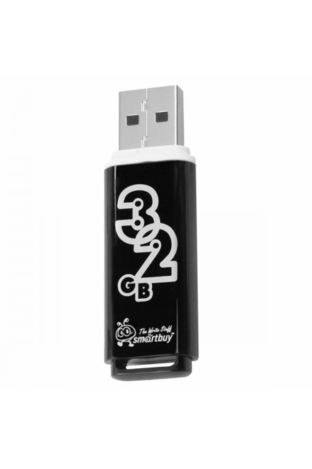 Флешка SMARTBUY Glossy series USB 2.0 32GB (SB32GBGS-K) (черный) 1
