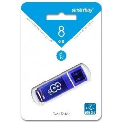 Флешка SMARTBUY Glossy series USB 3.0 8GB (SB8GBGS-DB) (синий)