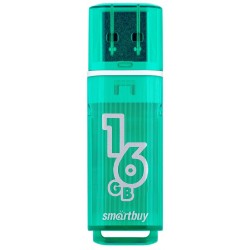 Флешка Smartbuy Glossy USB 2.0 16GB (SB16GBGS-G) (зеленый)