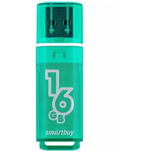Флешка Smartbuy Glossy USB 2.0 16GB (SB16GBGS-G) (зеленый) 1