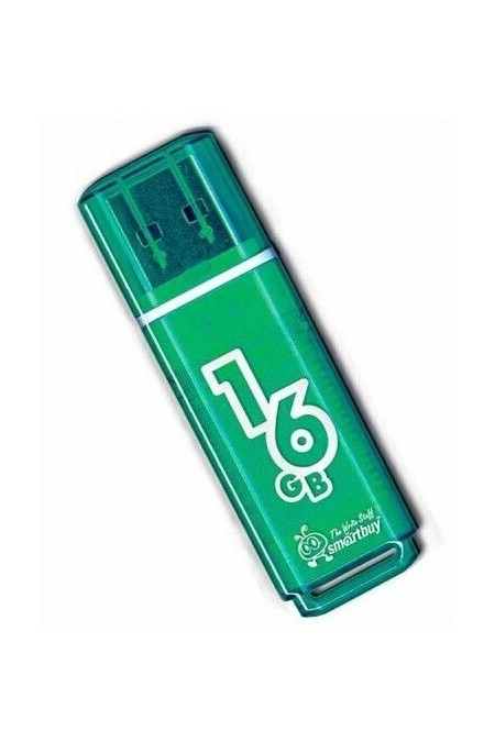 Флешка Smartbuy Glossy USB 2.0 16GB (SB16GBGS-G) (зеленый) 2