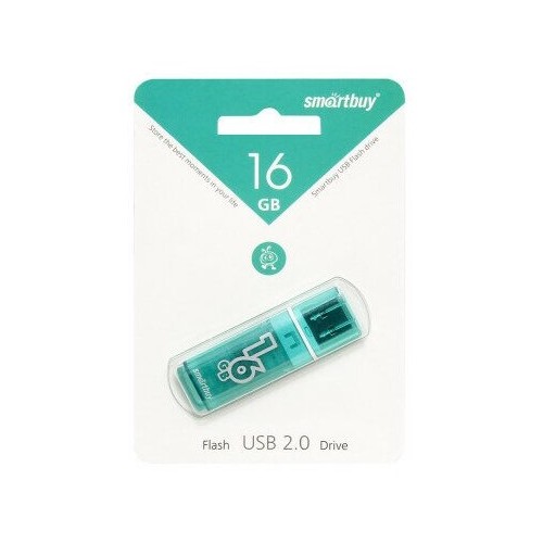 Флешка Smartbuy Glossy USB 2.0 16GB (SB16GBGS-G) (зеленый) 3