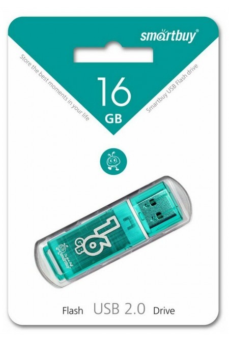 Флешка Smartbuy Glossy USB 2.0 16GB (SB16GBGS-G) (зеленый) 5