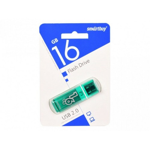 Флешка Smartbuy Glossy USB 2.0 16GB (SB16GBGS-G) (зеленый) 5