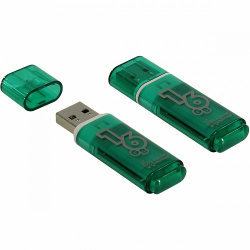 Флешка Smartbuy Glossy USB 2.0 16GB (SB16GBGS-G) (зеленый) 7