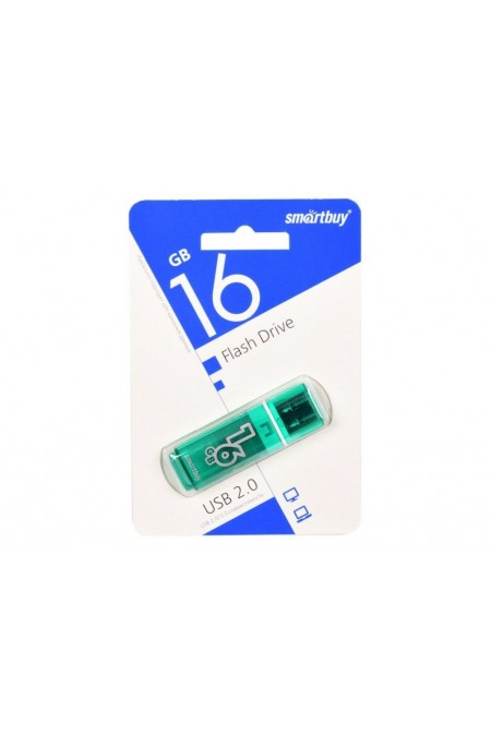 Флешка Smartbuy Glossy USB 2.0 16GB (SB16GBGS-G) (зеленый) 8