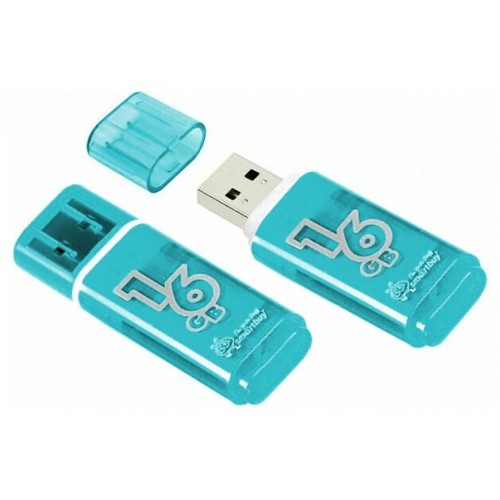 Флешка Smartbuy Glossy USB 2.0 16GB (SB16GBGS-G) (зеленый) 9