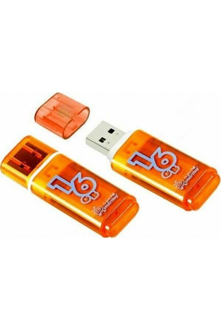 Флешка Smartbuy Glossy USB 2.0 16GB (SB16GBGS-Or) (оранжевый) 6