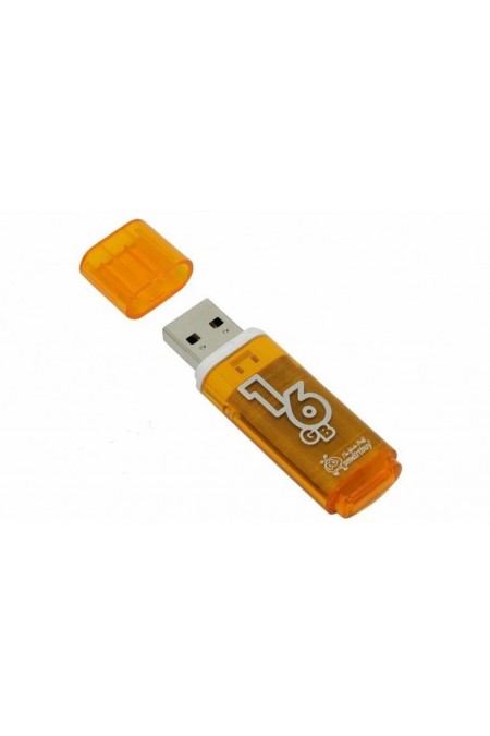 Флешка Smartbuy Glossy USB 2.0 16GB (SB16GBGS-Or) (оранжевый) 7