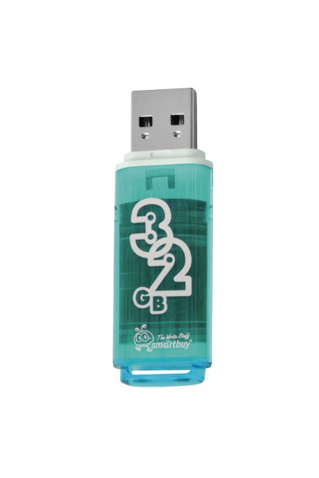 Флешка Smartbuy Glossy USB 2.0 32GB (SB32GBGS-G) (зеленый) 1