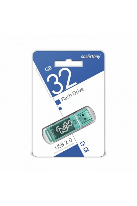 Флешка Smartbuy Glossy USB 2.0 32GB (SB32GBGS-G) (зеленый) 2