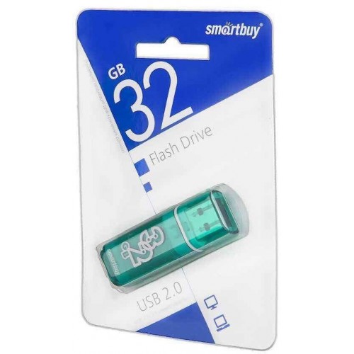 Флешка Smartbuy Glossy USB 2.0 32GB (SB32GBGS-G) (зеленый) 5