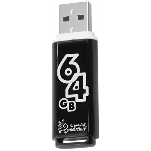 Флешка Smartbuy Glossy USB 2.0 64GB (SB64GBGS-K) (черный) 6