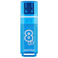 Флешка SmartBuy Glossy USB 2.0 8GB (SB8GBGS-B) (синий)