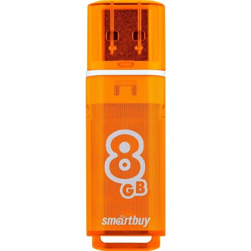 Флешка SmartBuy Glossy USB 2.0 8GB (SB8GBGS-Or) (оранжевый) 1