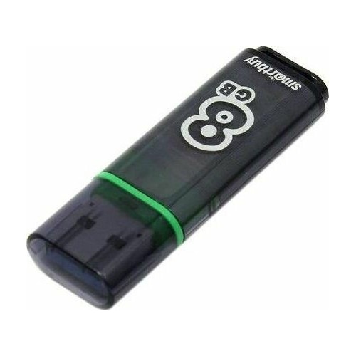 Флешка Smartbuy Glossy USB 3.0 8GB (SB8GBGS-DG) (темно-серый) 4
