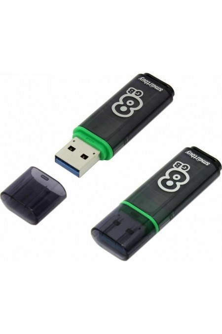 Флешка Smartbuy Glossy USB 3.0 8GB (SB8GBGS-DG) (темно-серый) 5