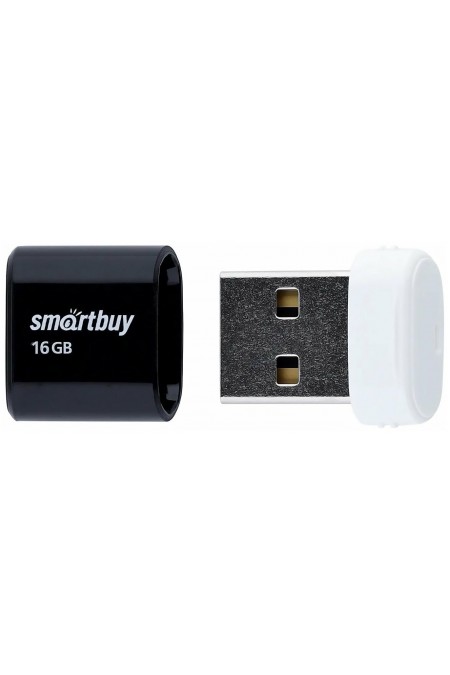 Флешка SmartBuy Lara USB 2.0 16GB (SB16GBLARA-K) (черный) 