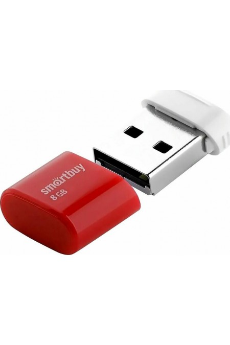 Флешка SmartBuy Lara USB 2.0 16GB (SB16GBLARA-R) (красный) 2