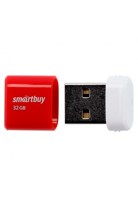 Флешка Smartbuy Lara USB 2.0 32GB (SB32GBLARA-R) (красный) 