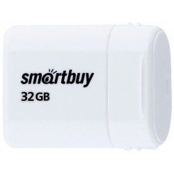 Флешка Smartbuy Lara USB 2.0 32GB (SB32GBLARA-W) (белый)